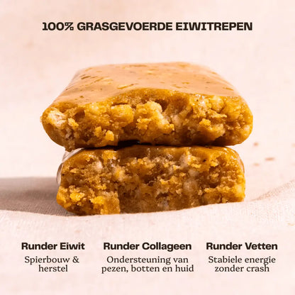 100% Grasgevoerde Eiwitreep – Vanille