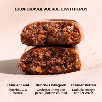 100% Grasgevoerde Eiwitreep – Bessen