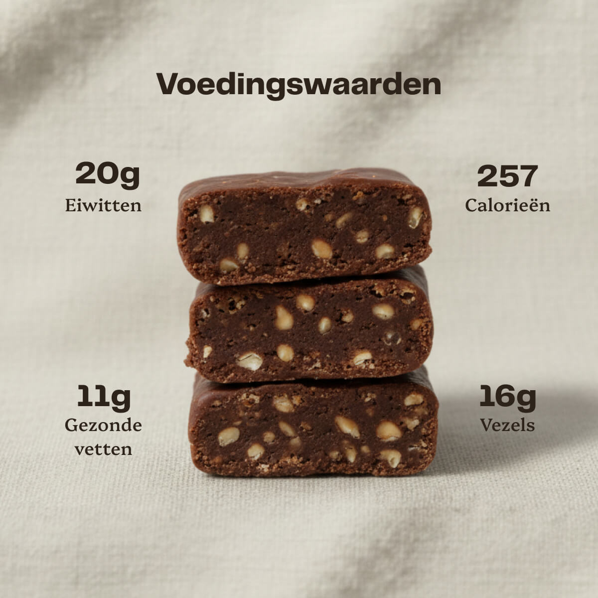 100% Grasgevoerde Eiwitreep – Chocolade
