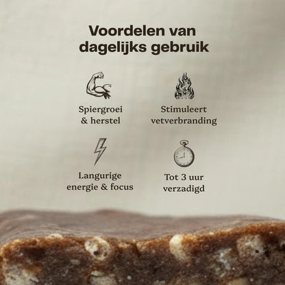 100% Grasgevoerde Eiwitreep – Chocolade