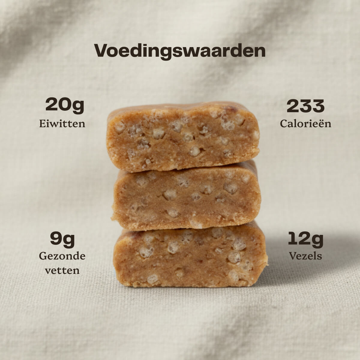 100% Grasgevoerde Eiwitreep – Vanille