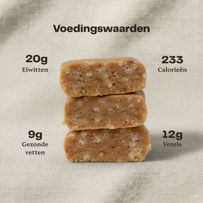 100% Grasgevoerde Eiwitreep – Vanille