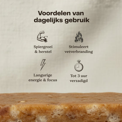 100% Grasgevoerde Eiwitreep – Vanille