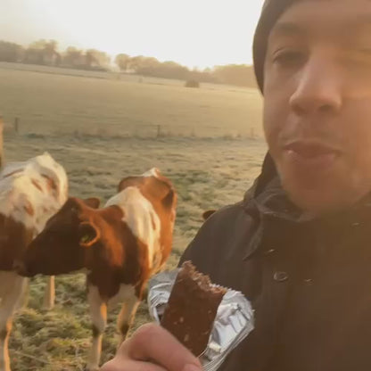 100% Grasgevoerde Eiwitreep – Chocolade